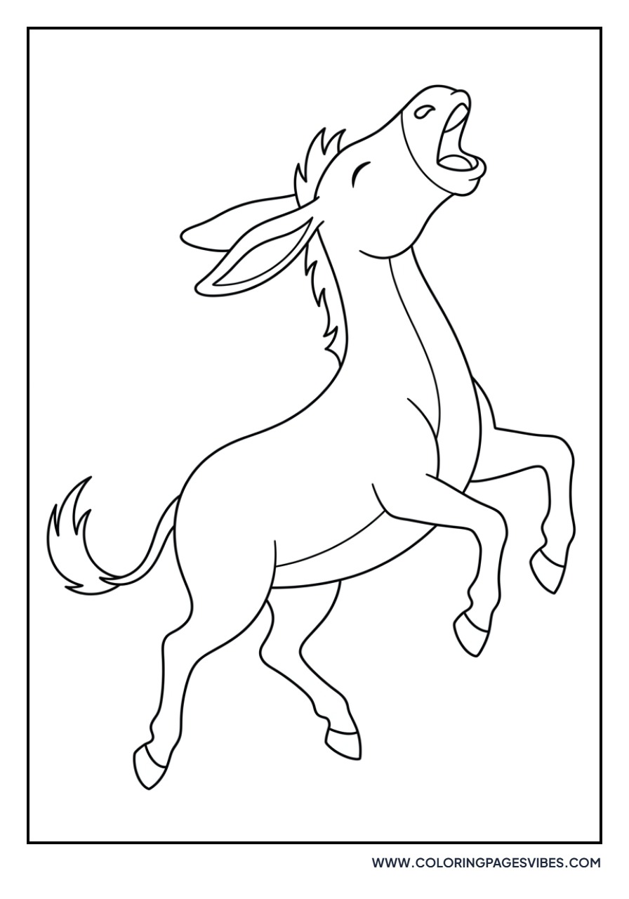 Braying Donkey