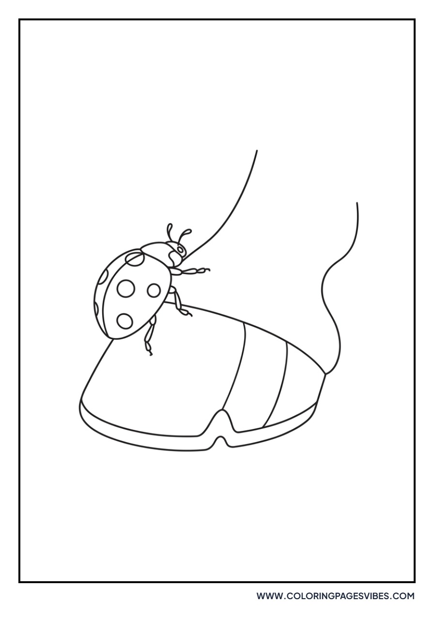 Donkey and a Ladybug