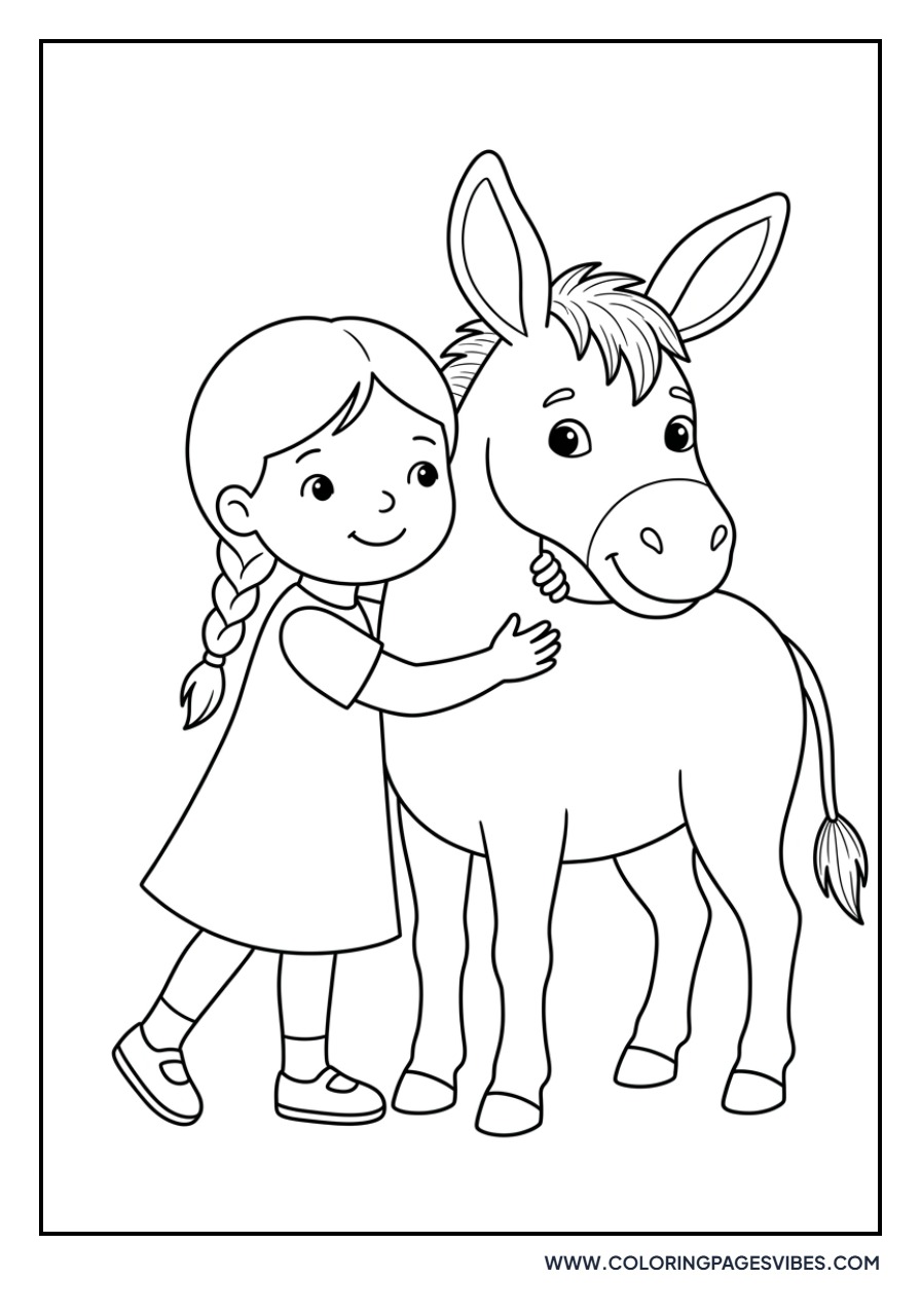 Donkey and Best Friend Kid