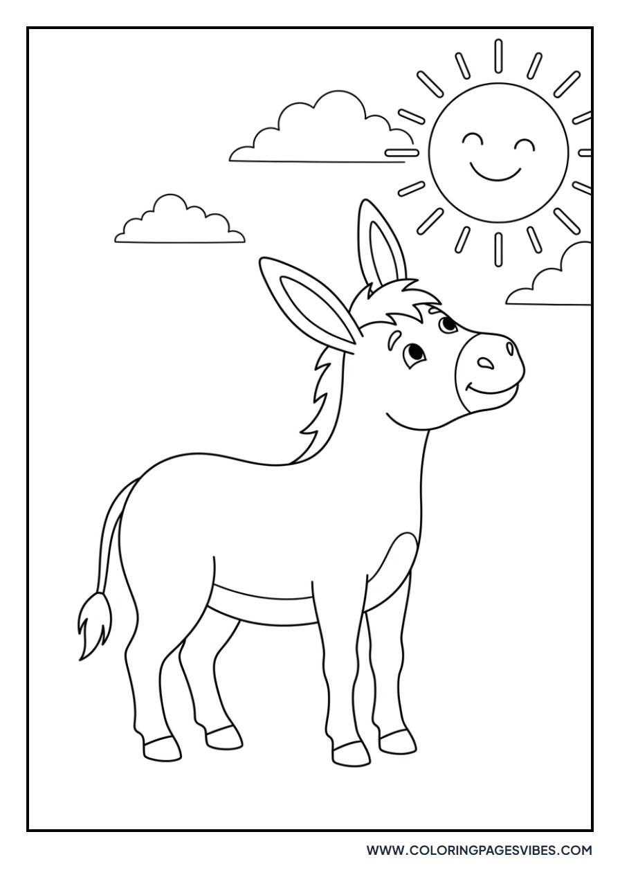 Donkey in the Sun