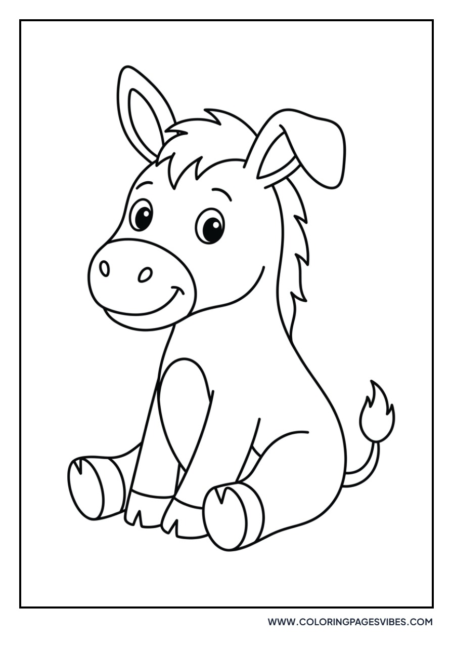 Sitting Donkey