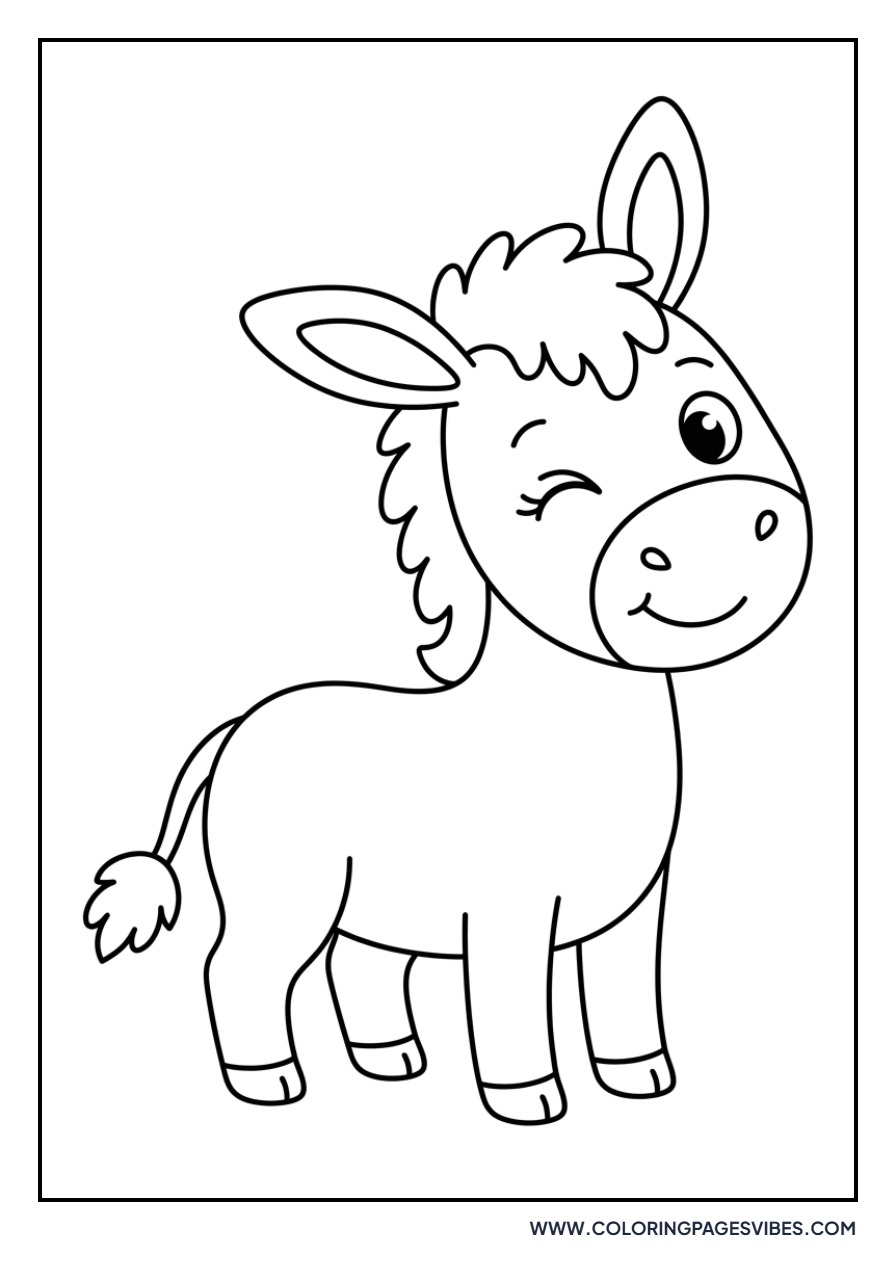 Winking Donkey