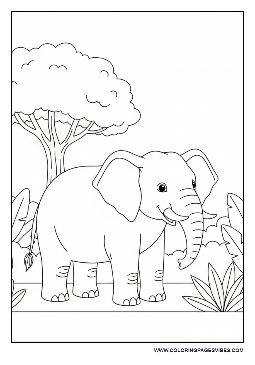 Elephant Habitat (Simple Jungle Learning)