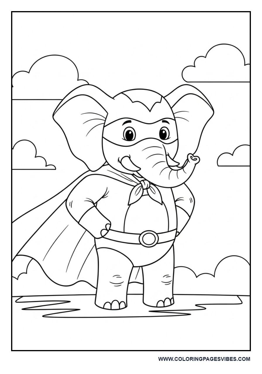 Elephant Superhero Theme