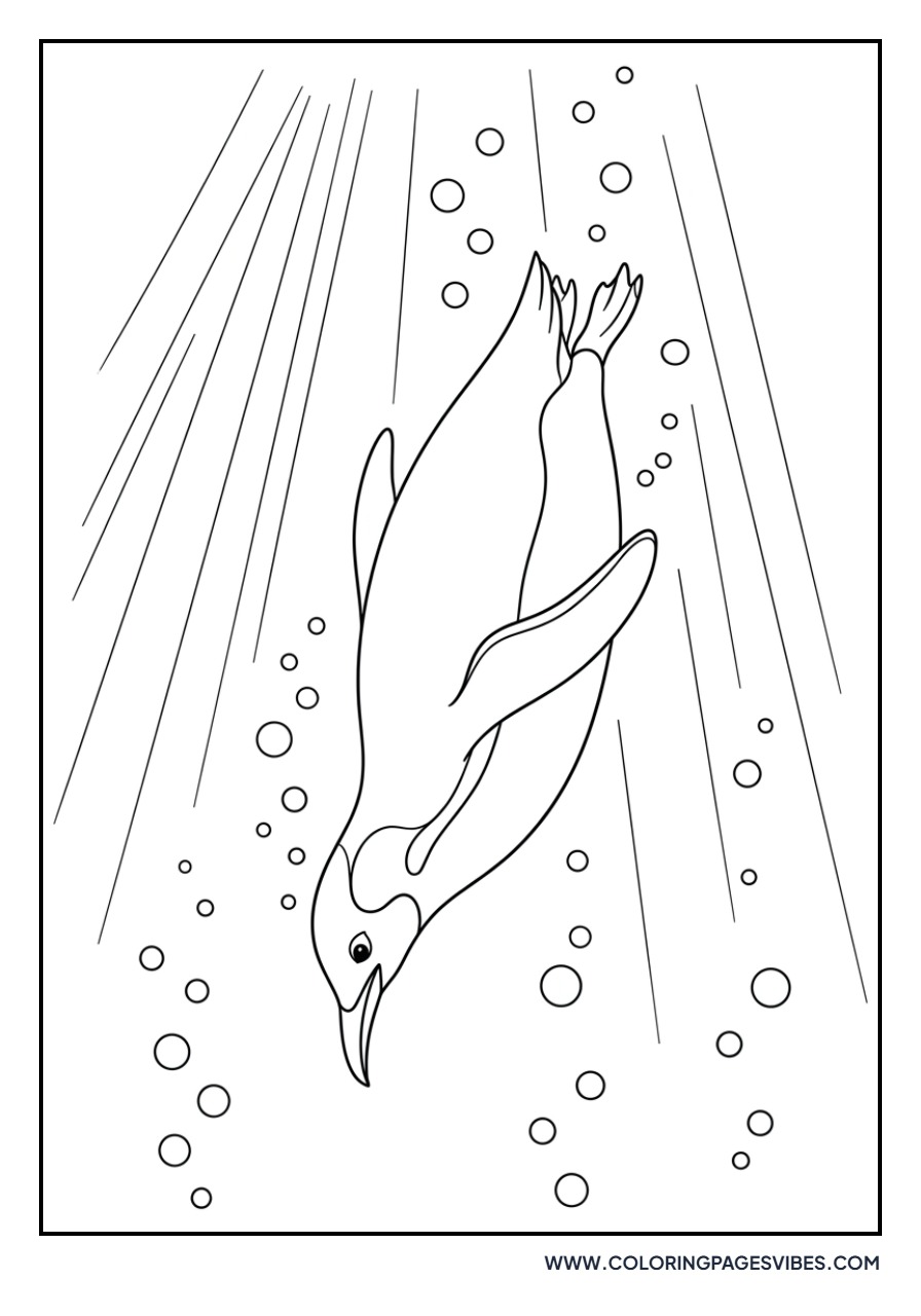 Penguin Diving Deep