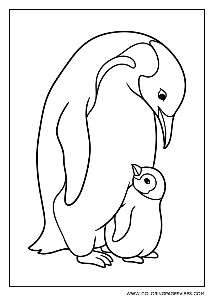 Penguin Mother's Warmth