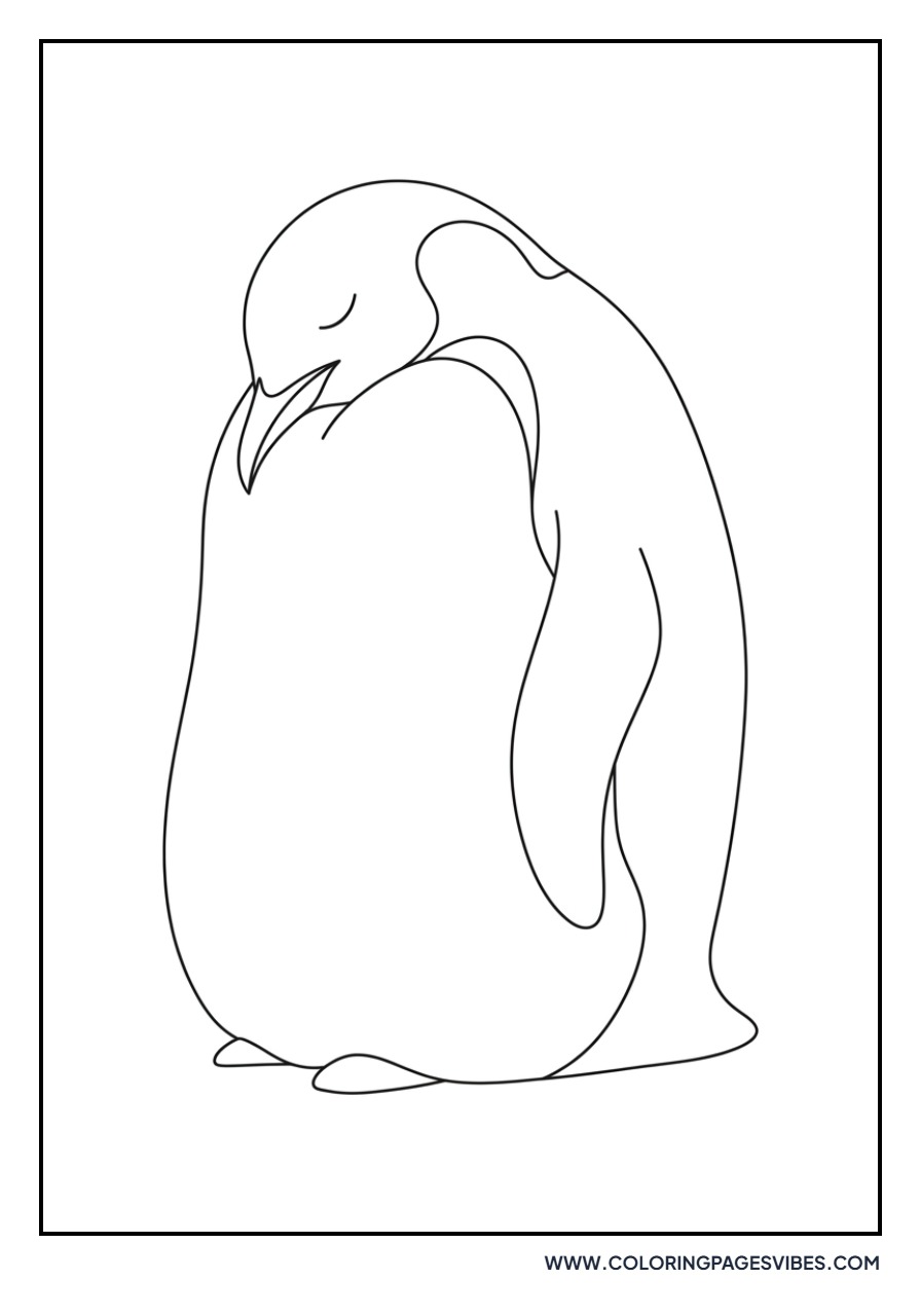 Sleepy Penguin