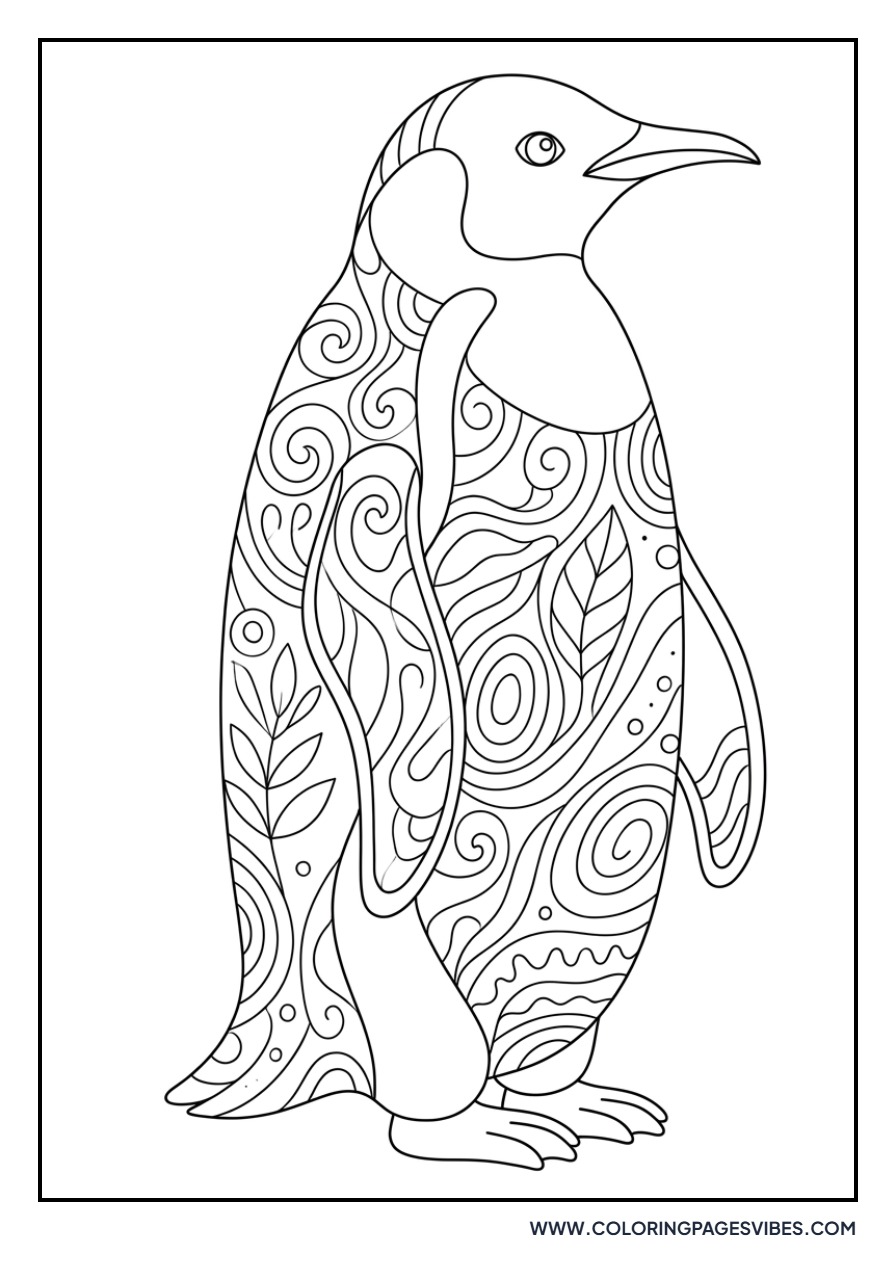 Zen Penguin on Ice