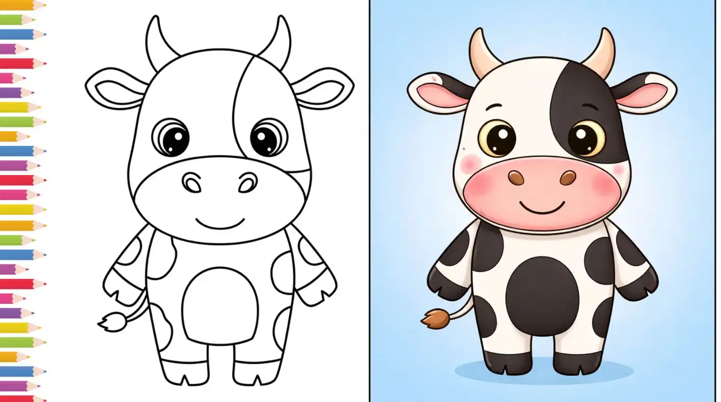 81+ Printable Farm Animals Coloring Pages for Kids (Cute & Easy Designs)