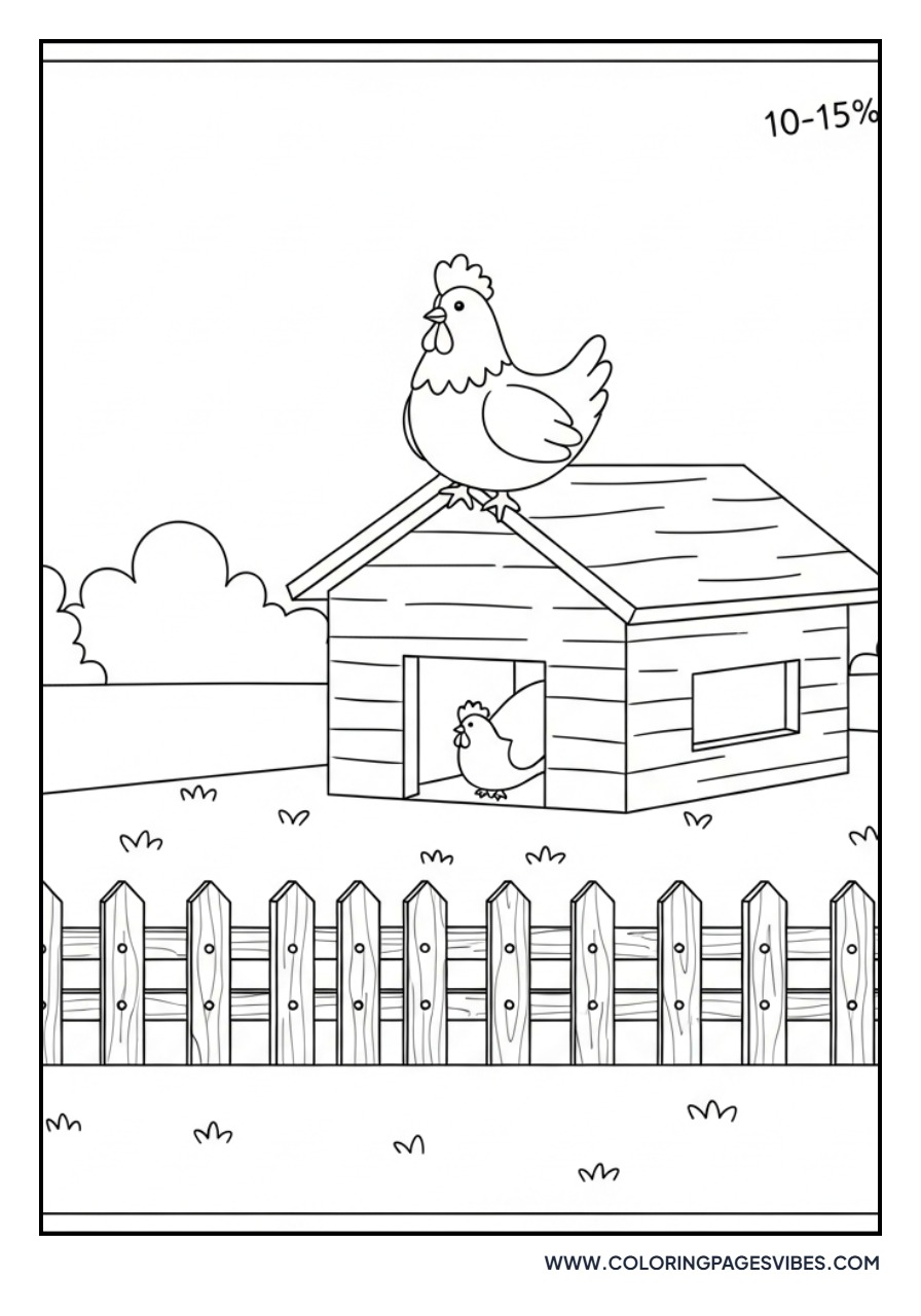 Chicken Coop and Yard