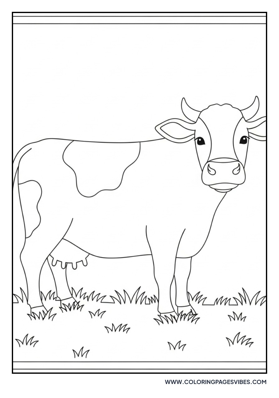 Cow in the Pasture