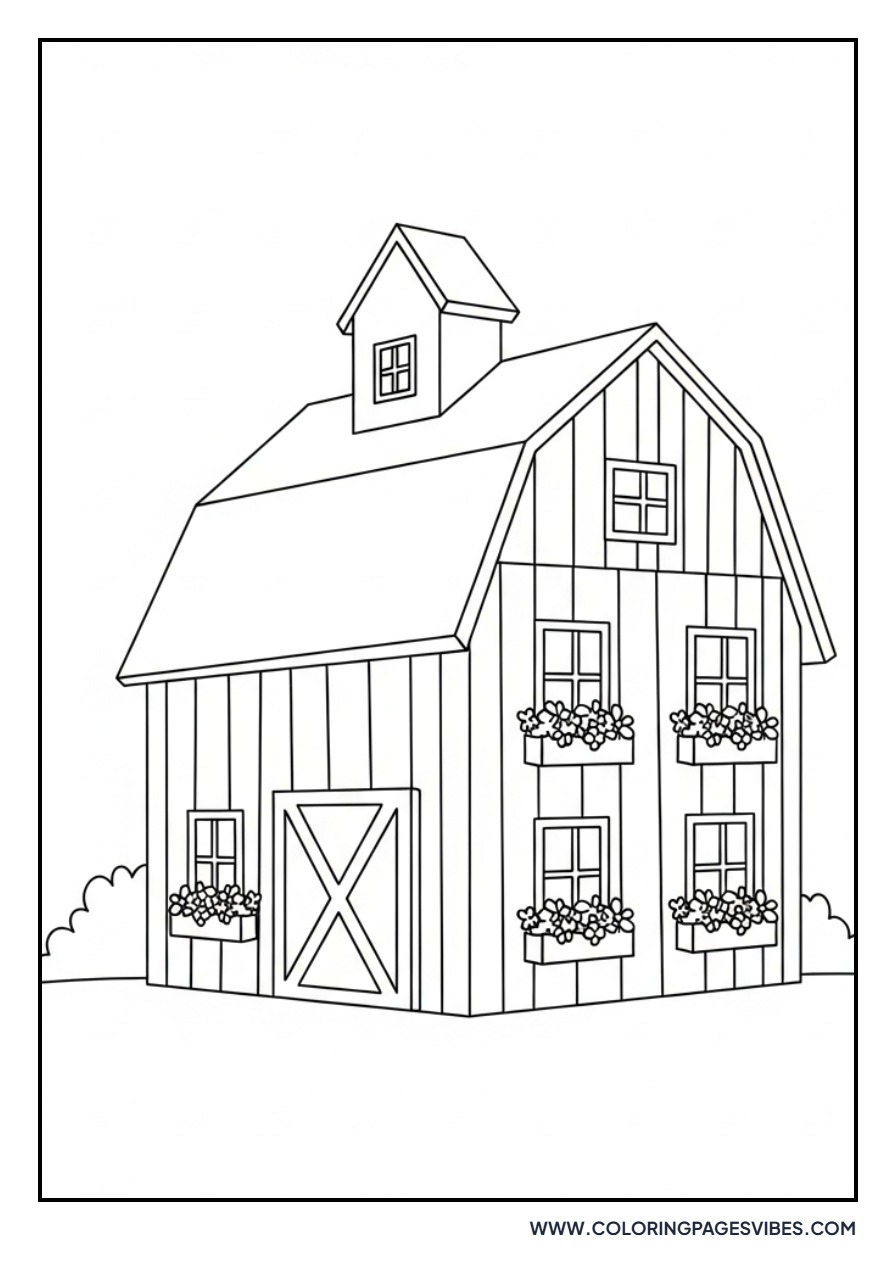 Farmhouse Flower Boxes
