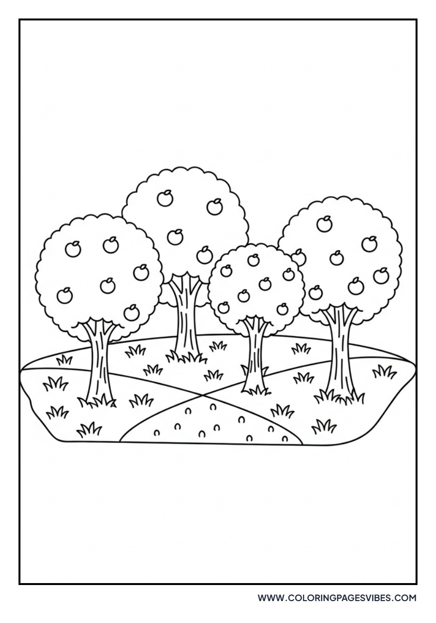 Orchard Fruit Trees