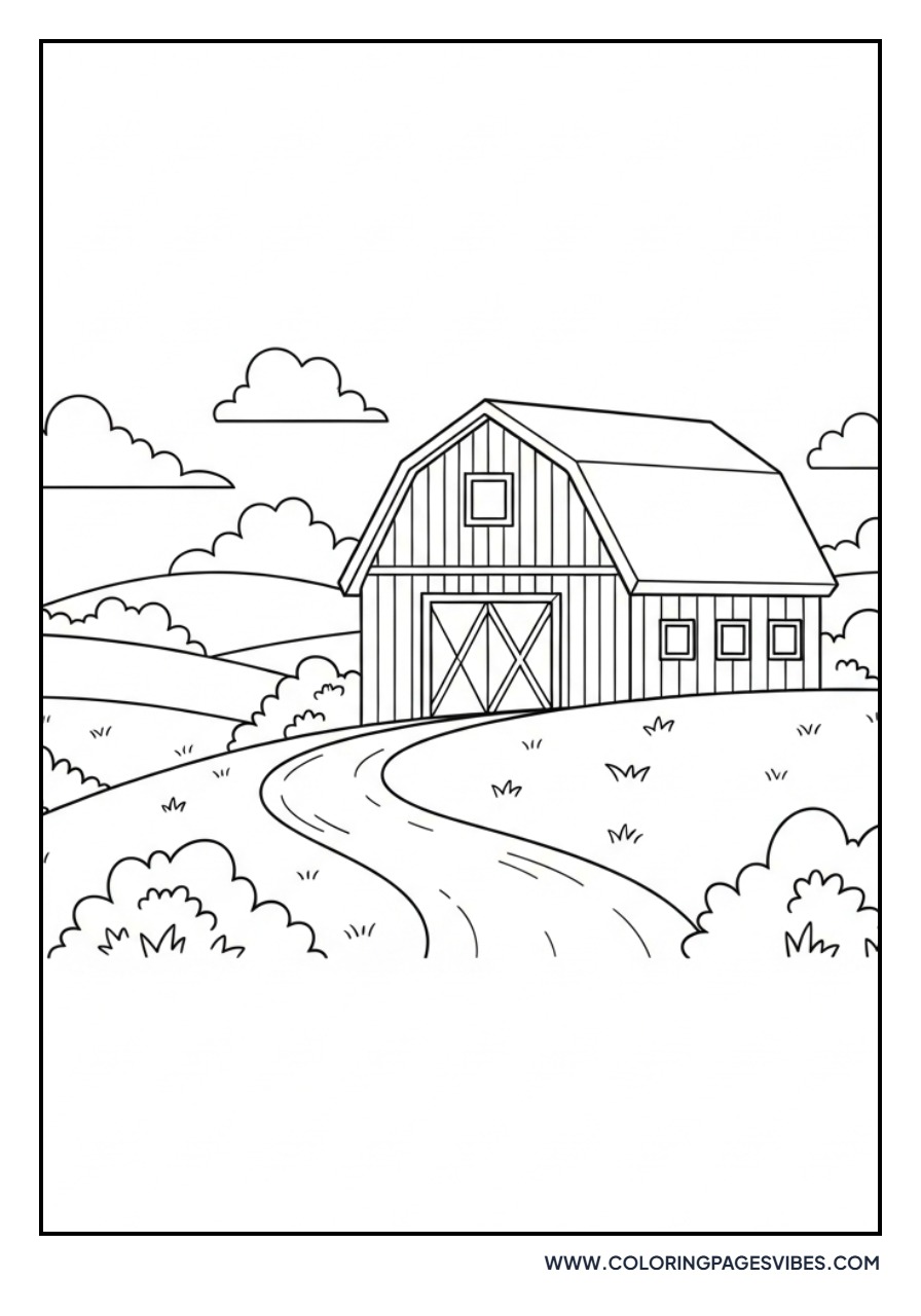 Path to the Barn