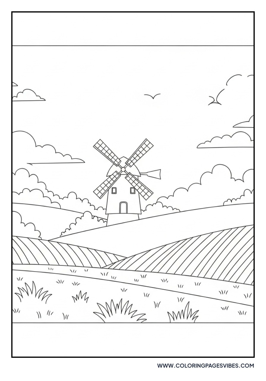 Windmill Distant View