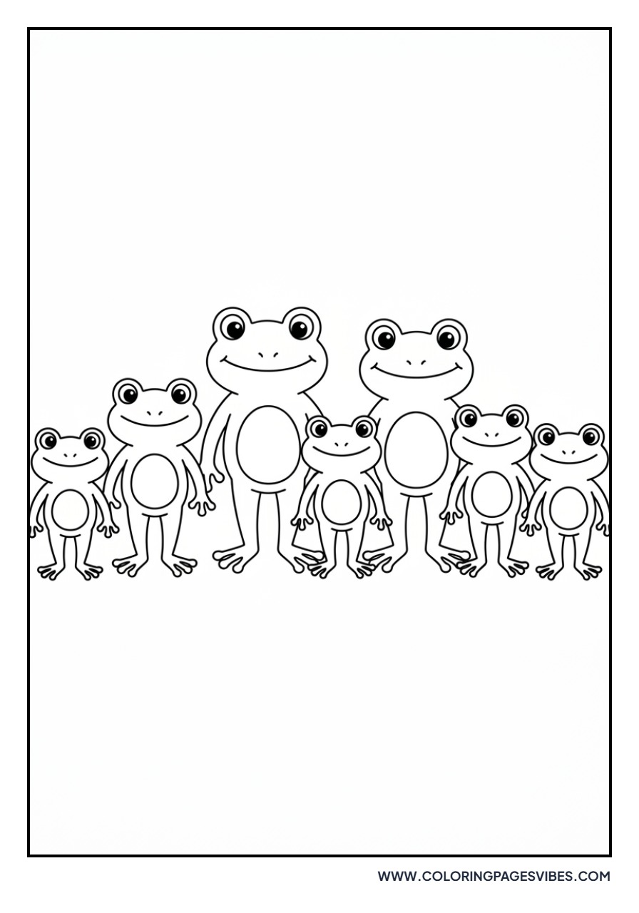 Frog Family Portrait