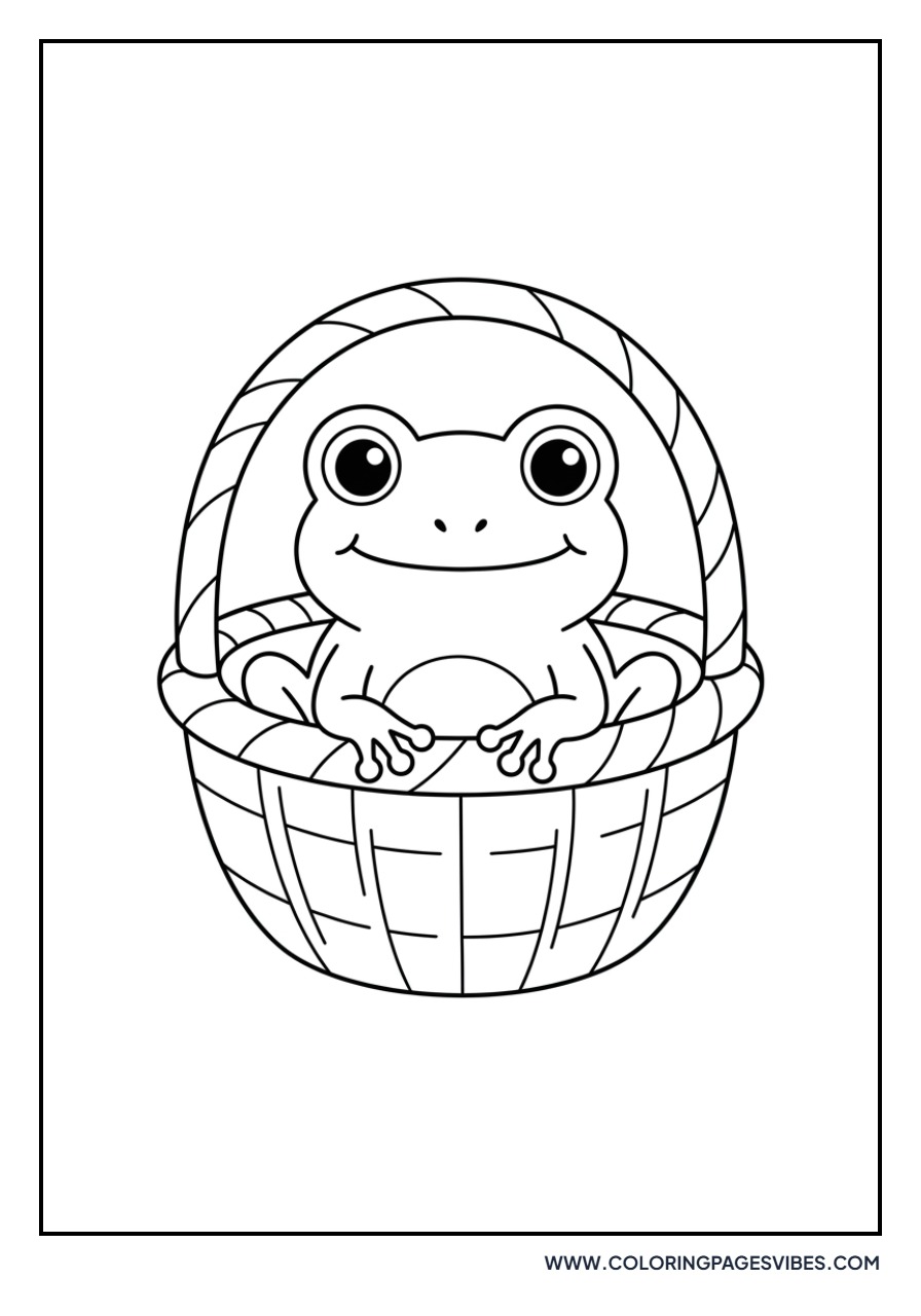 Frog in a Basket