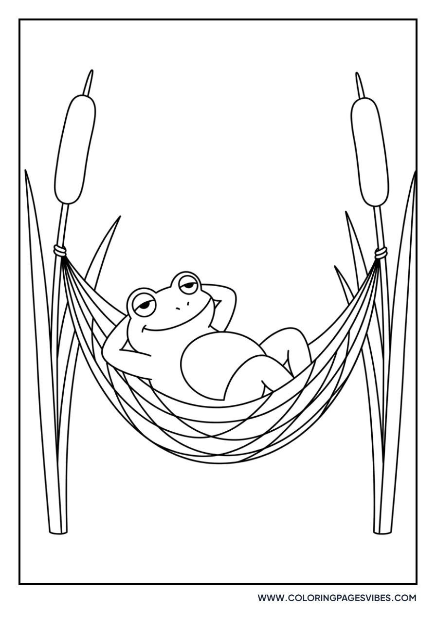 Frog in a Hammock
