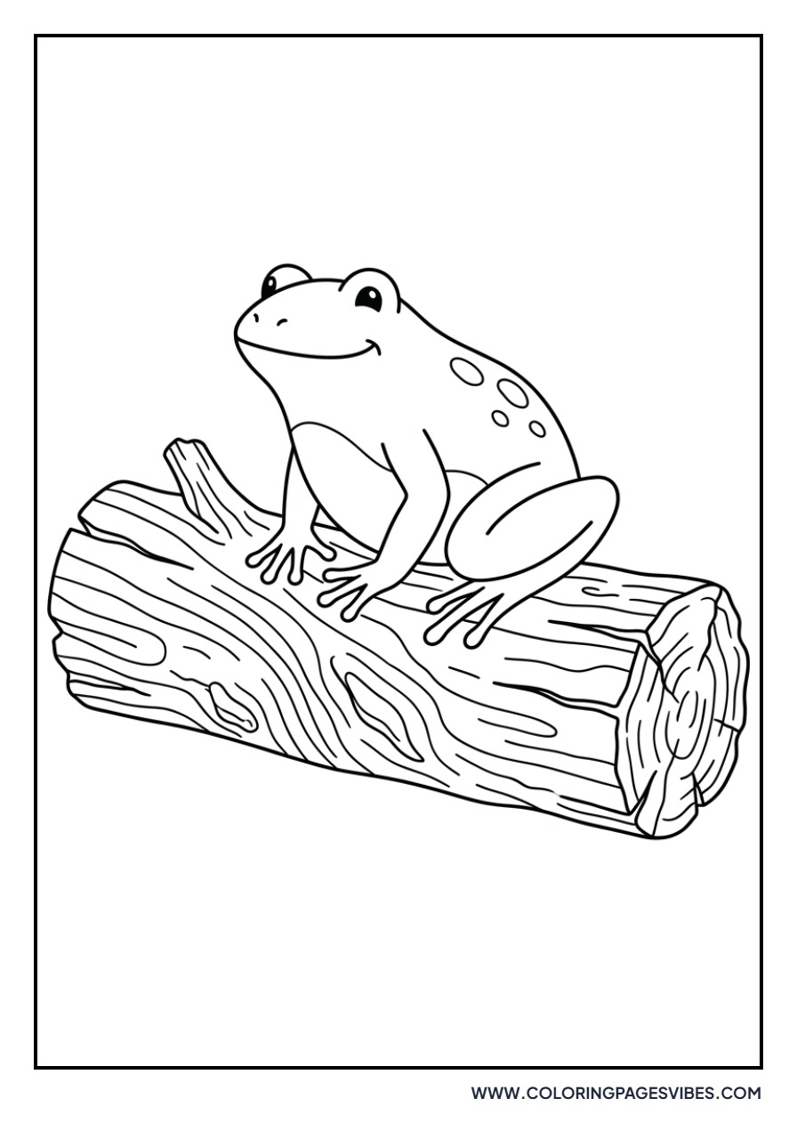 Frog on a Log