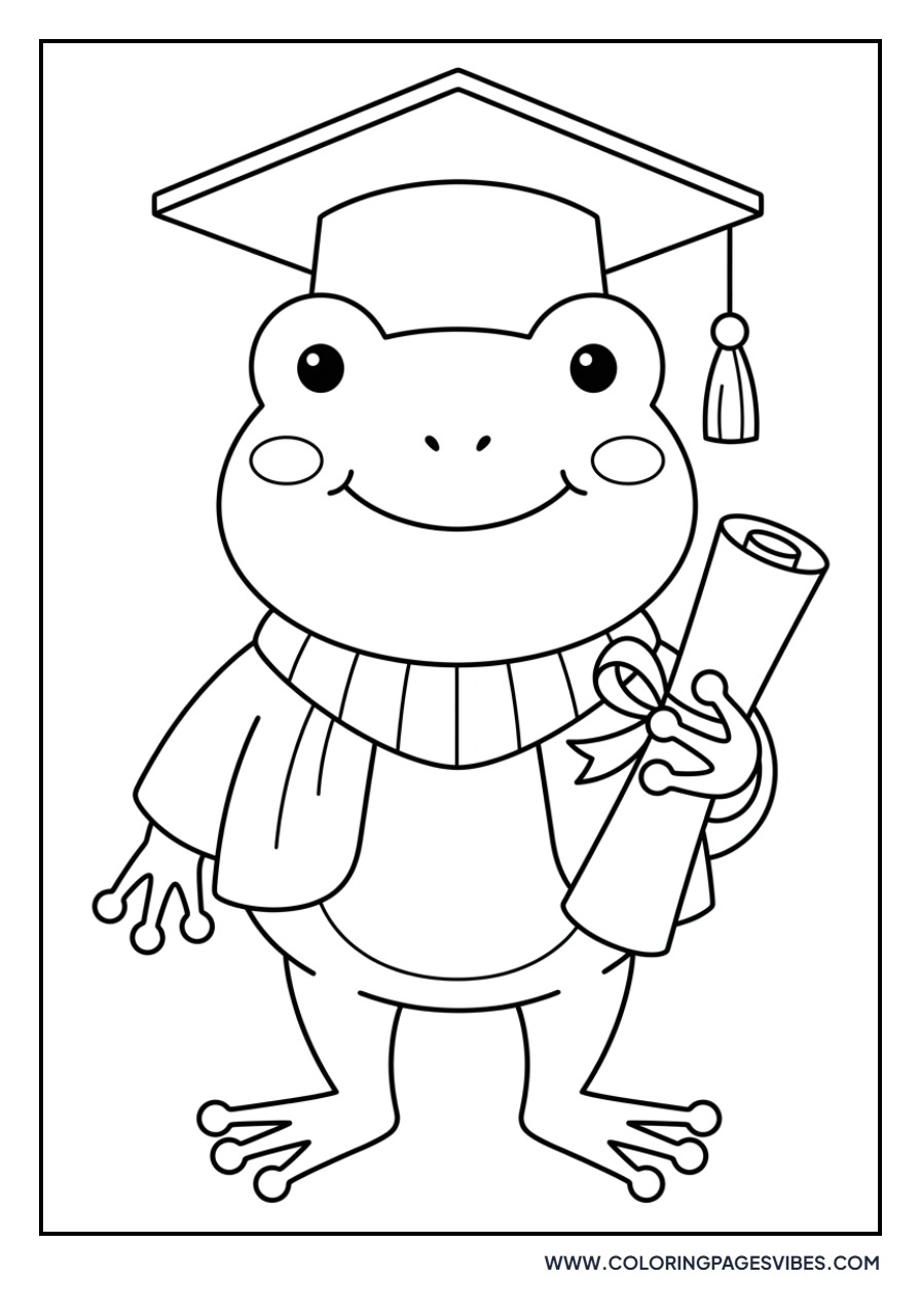 Graduation Frog