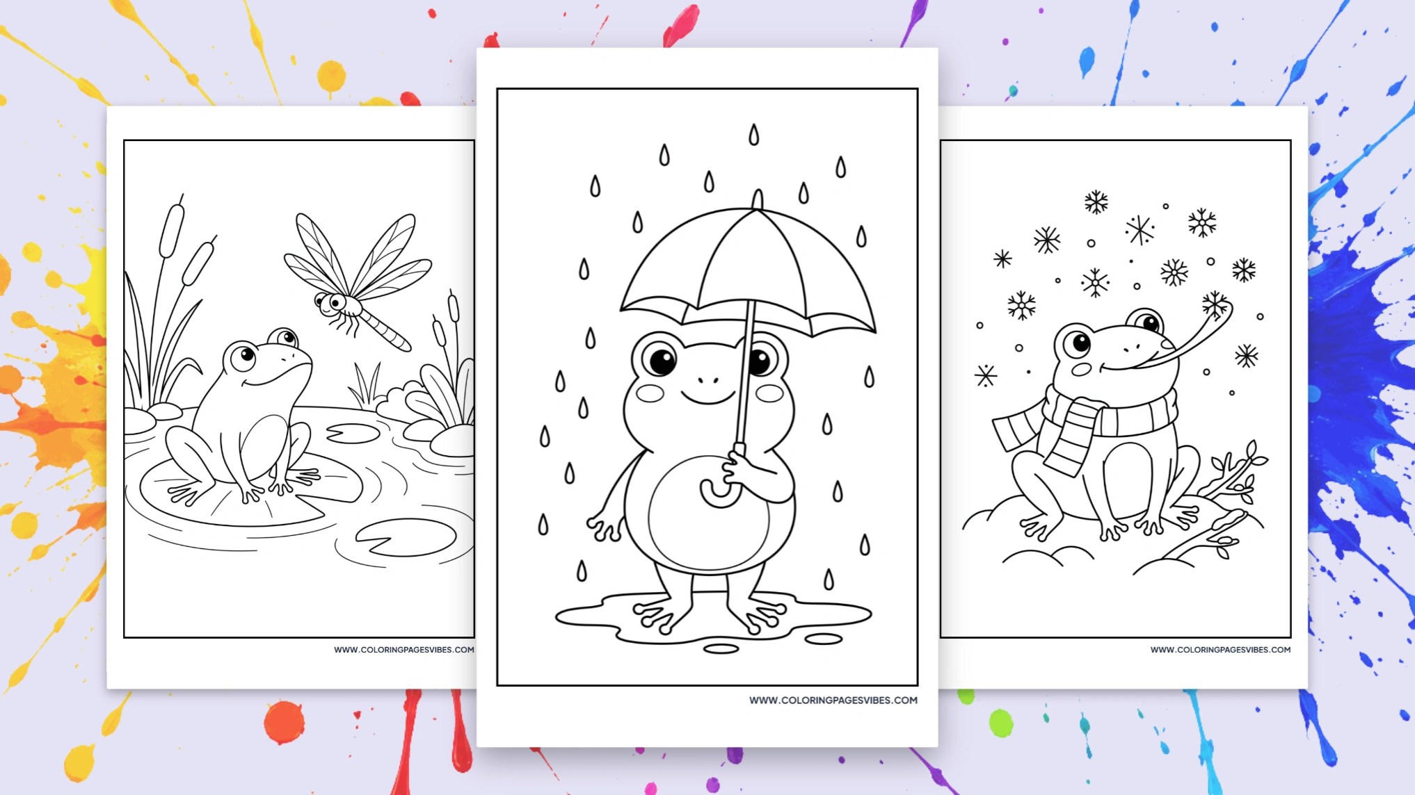 65 Free Frog Coloring Pages – Leap Into Printable Fun