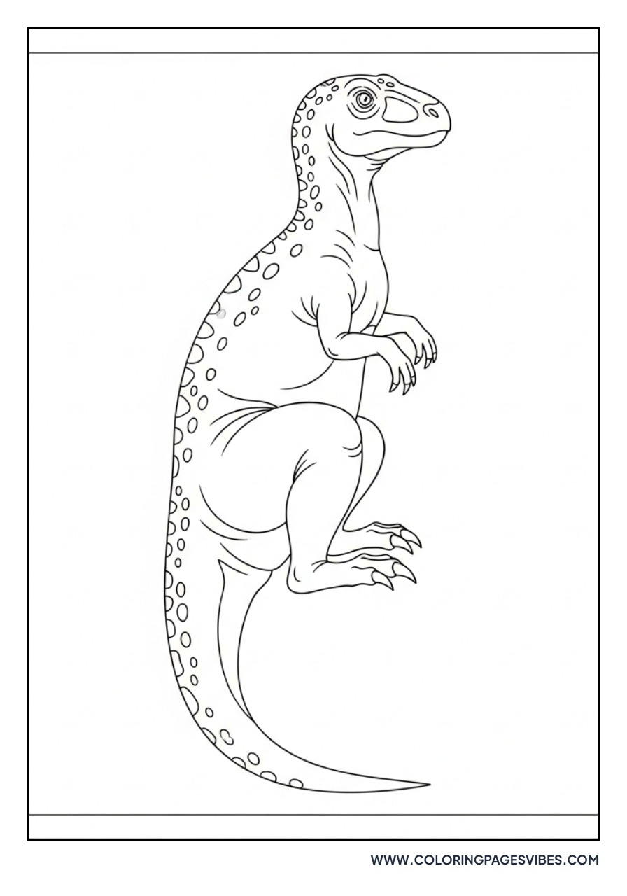 Giganotosaurus Crouching Low