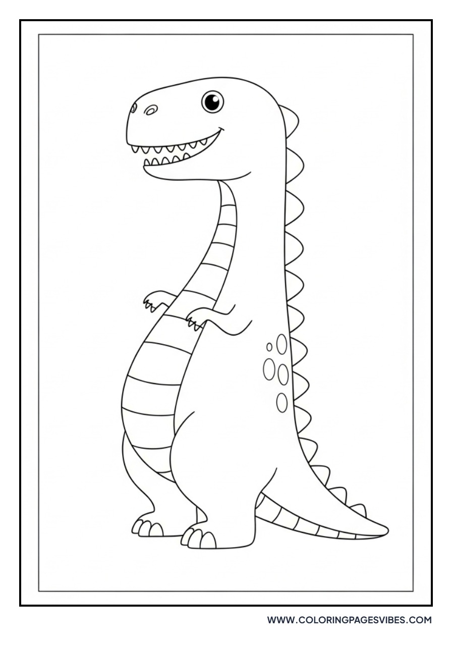 Giganotosaurus Eating an Apple