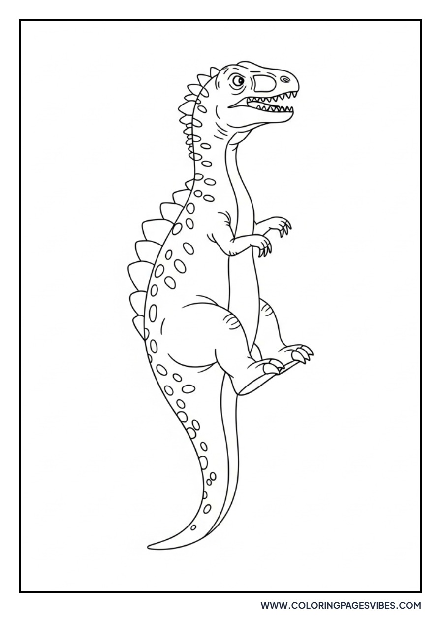 Giganotosaurus Holding a Balloon