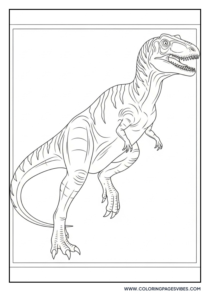 Giganotosaurus Hunting its Prey