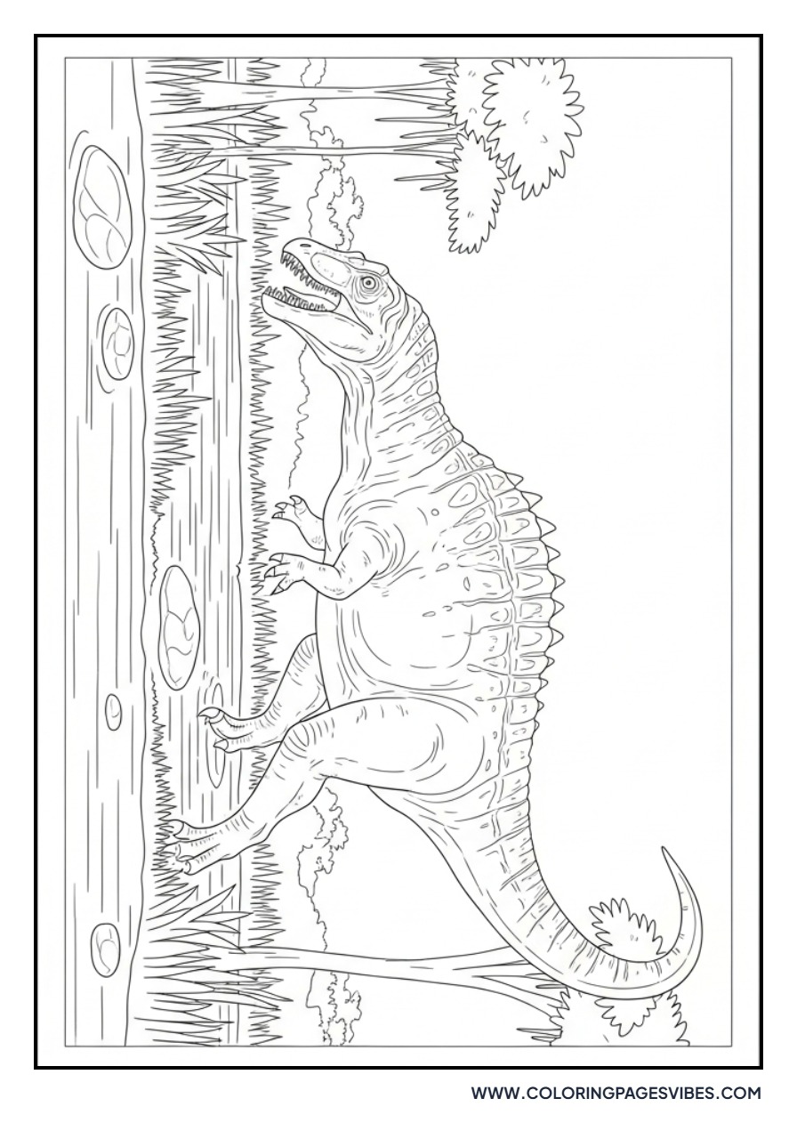 Giganotosaurus in the Swamp