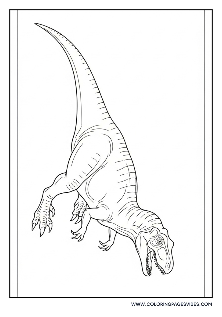 Giganotosaurus Lunging Forward