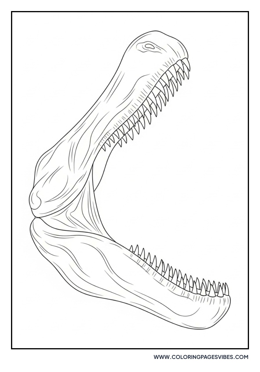 Giganotosaurus Opening its Jaw