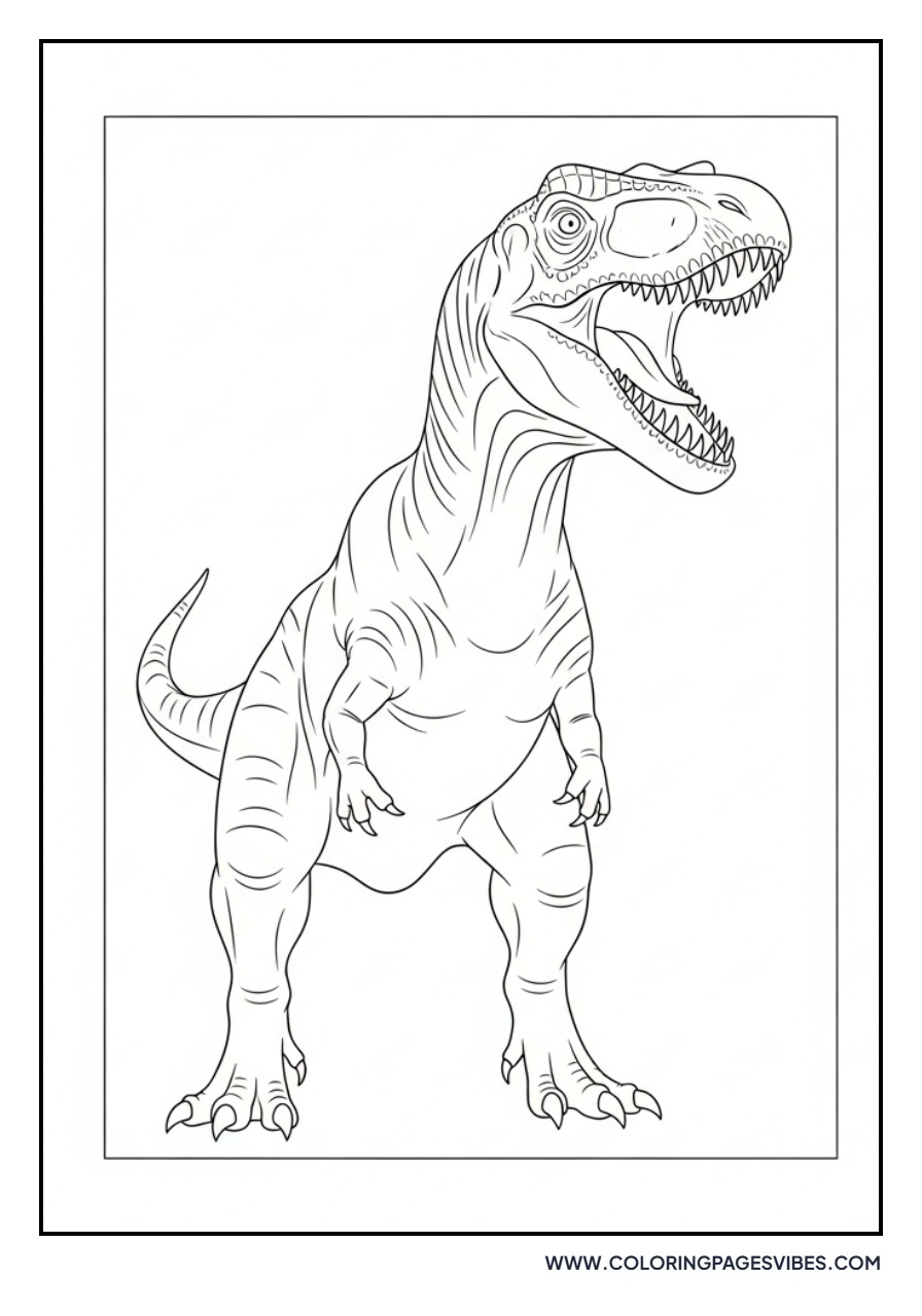 Giganotosaurus Roaring Loudly