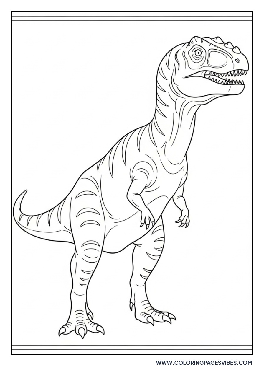 Giganotosaurus Sniffing the Air