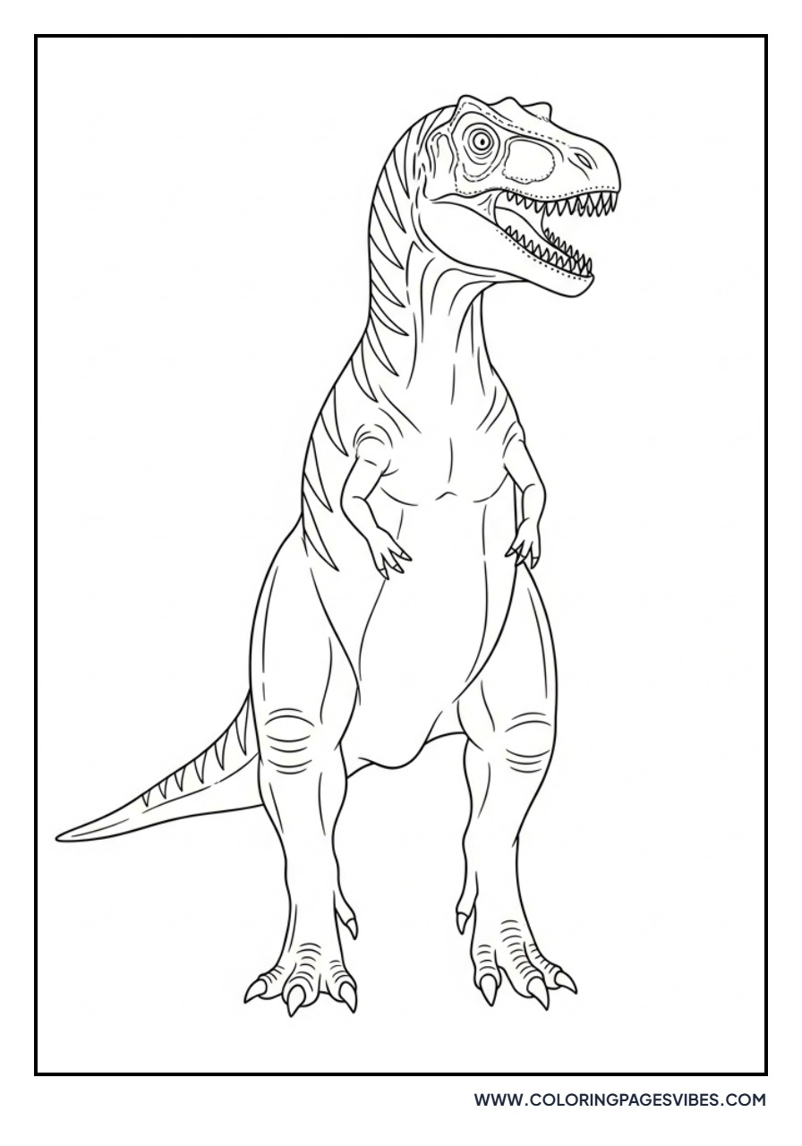 Giganotosaurus Stretching its Neck