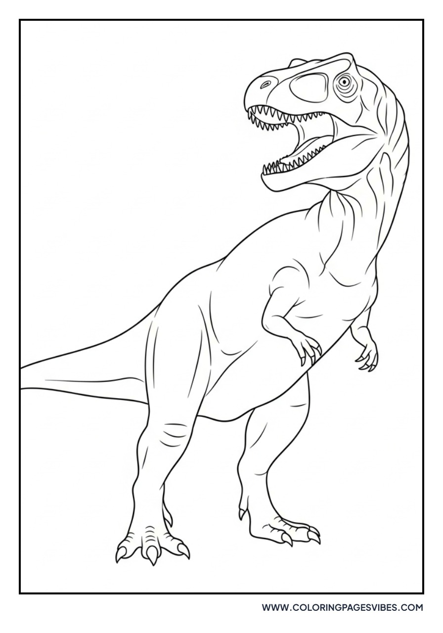 Giganotosaurus Swinging its Head