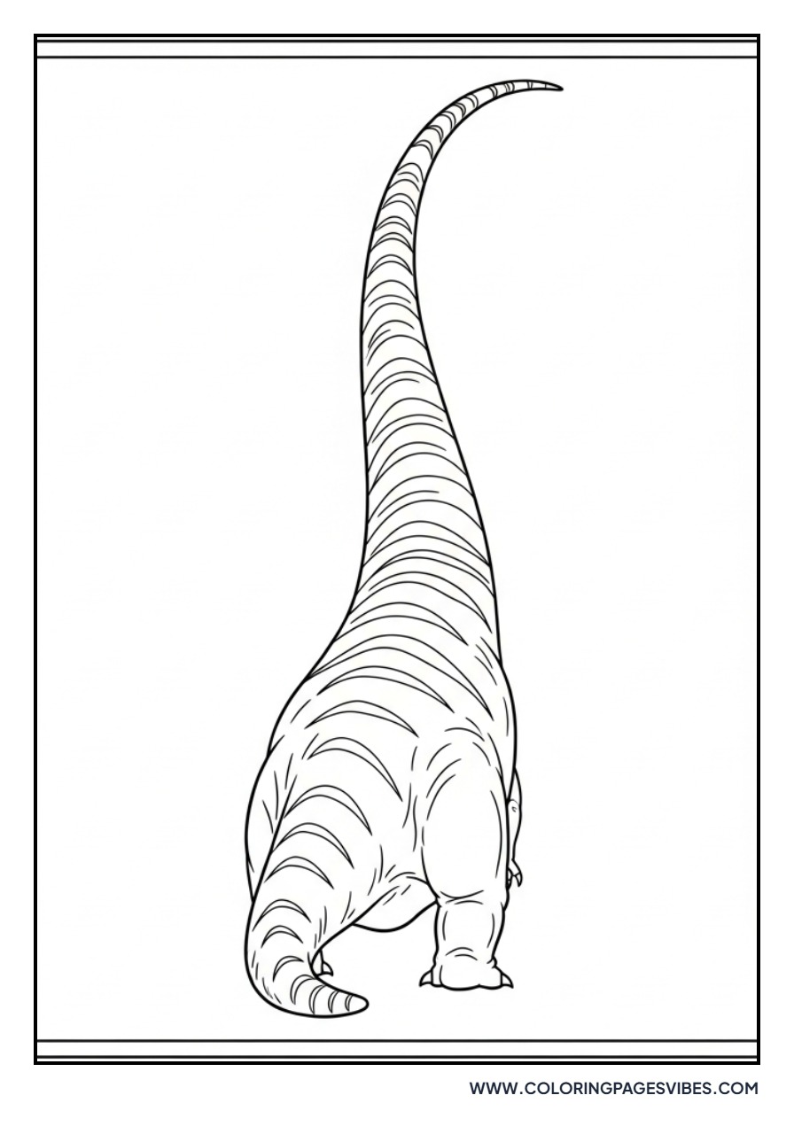 Giganotosaurus Tail Detail