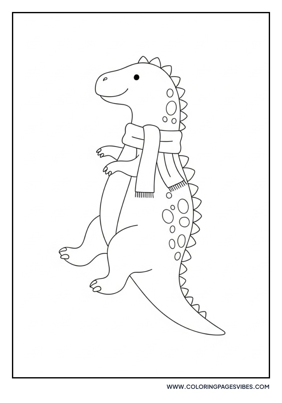 Giganotosaurus with a Scarf