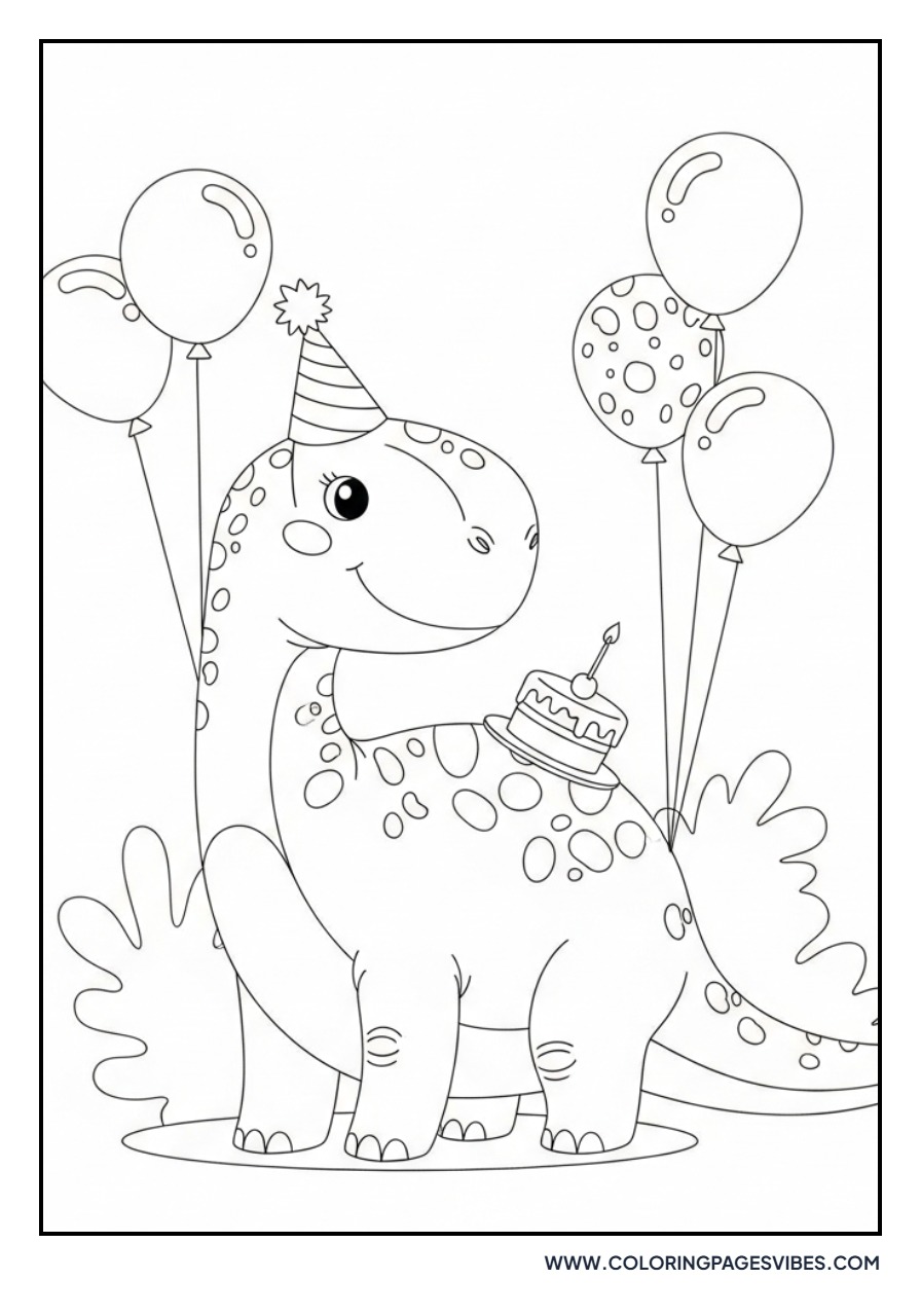Happy Giganotosaurus Birthday Party