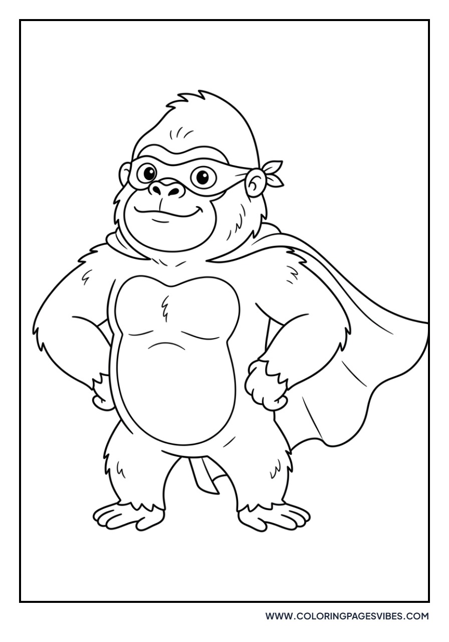 Gorilla Superhero