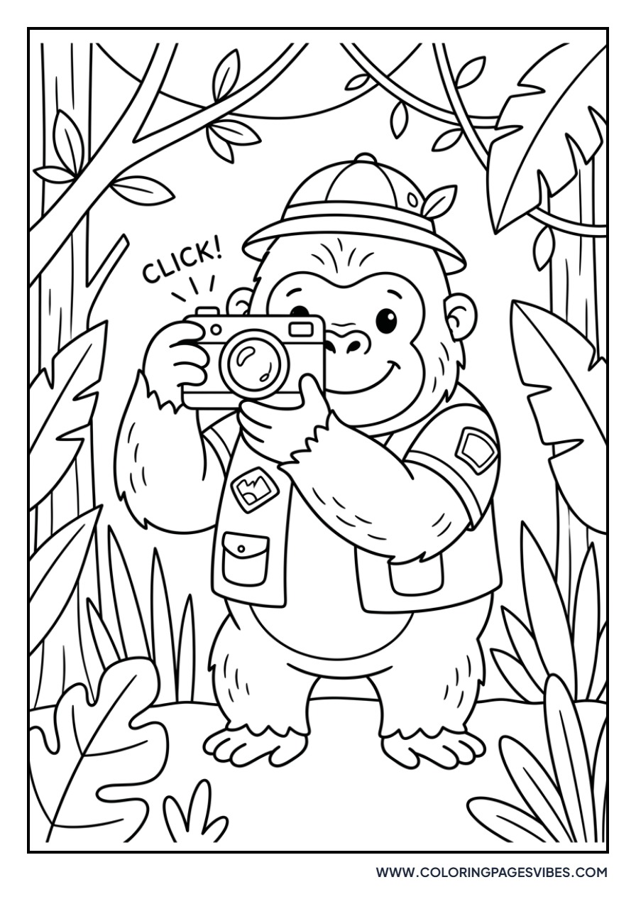 Gorilla with a Camera