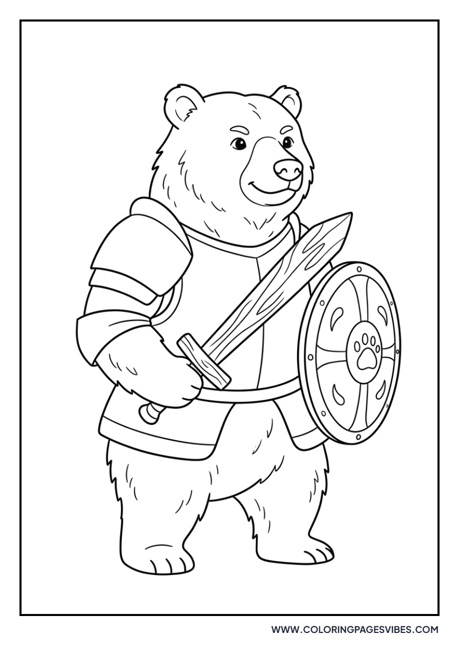 Grizzly Bear Knight
