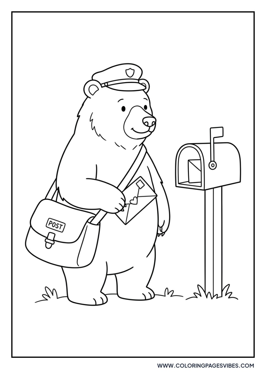 Grizzly Bear Mailman