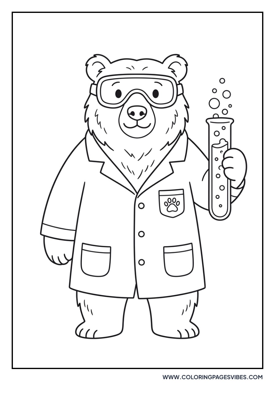Grizzly Bear Scientist