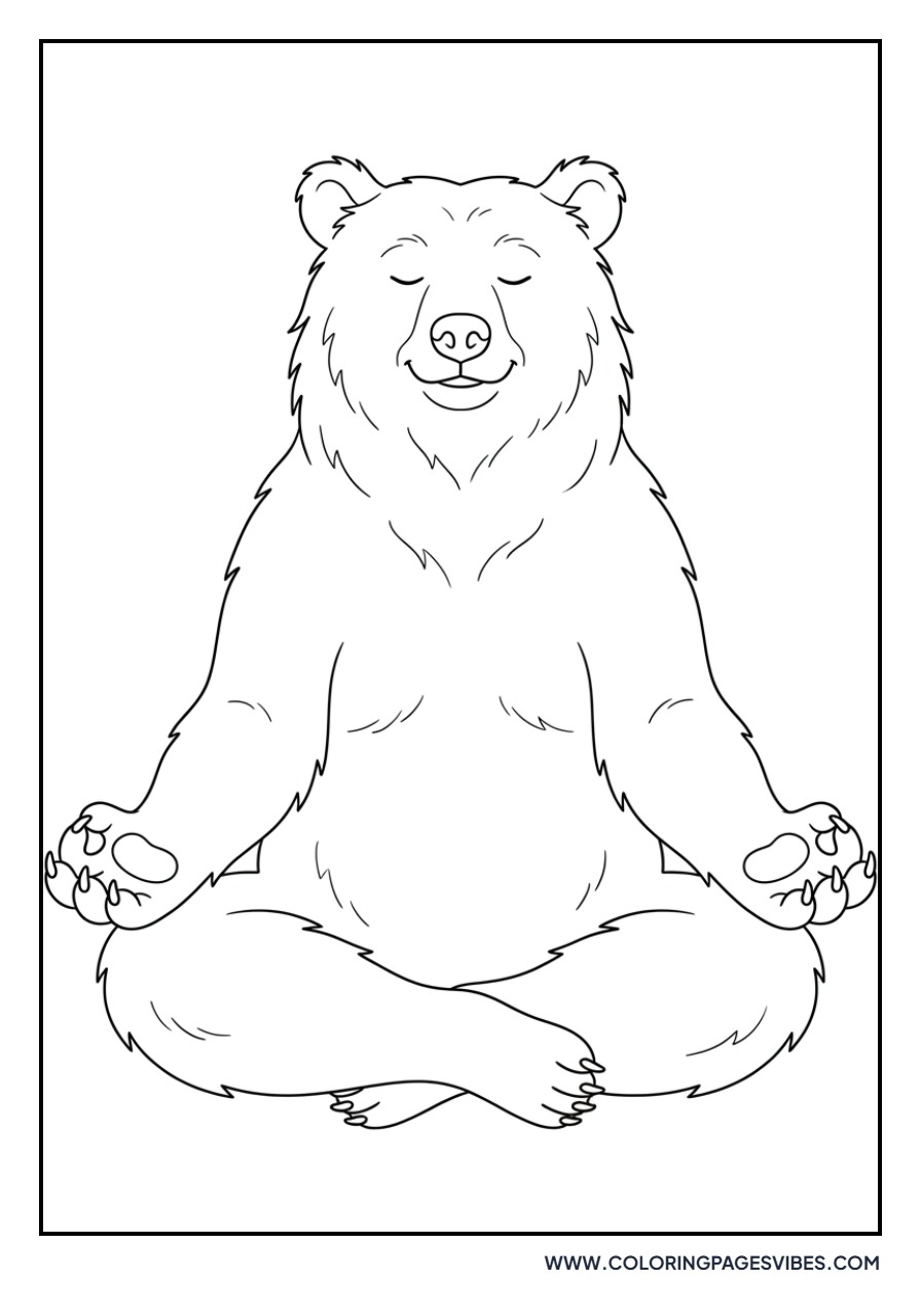 Grizzly Bear Yoga