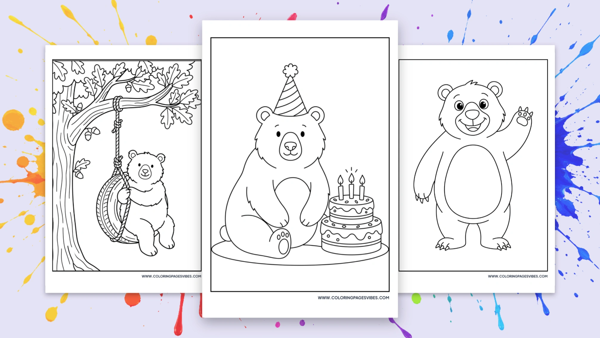 75 +Grizzly Bear Coloring Pages (Free PDF Printables)