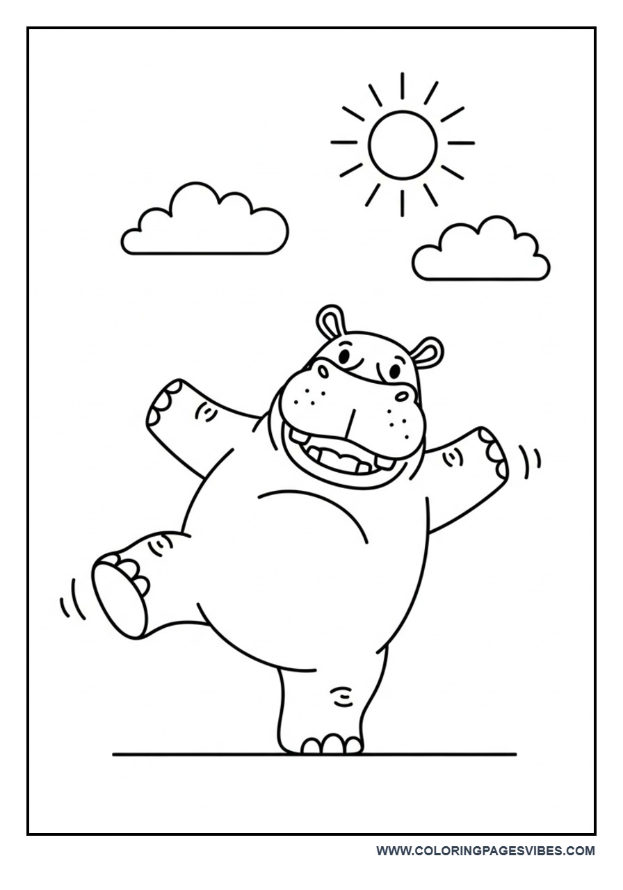 Dancing Hippo