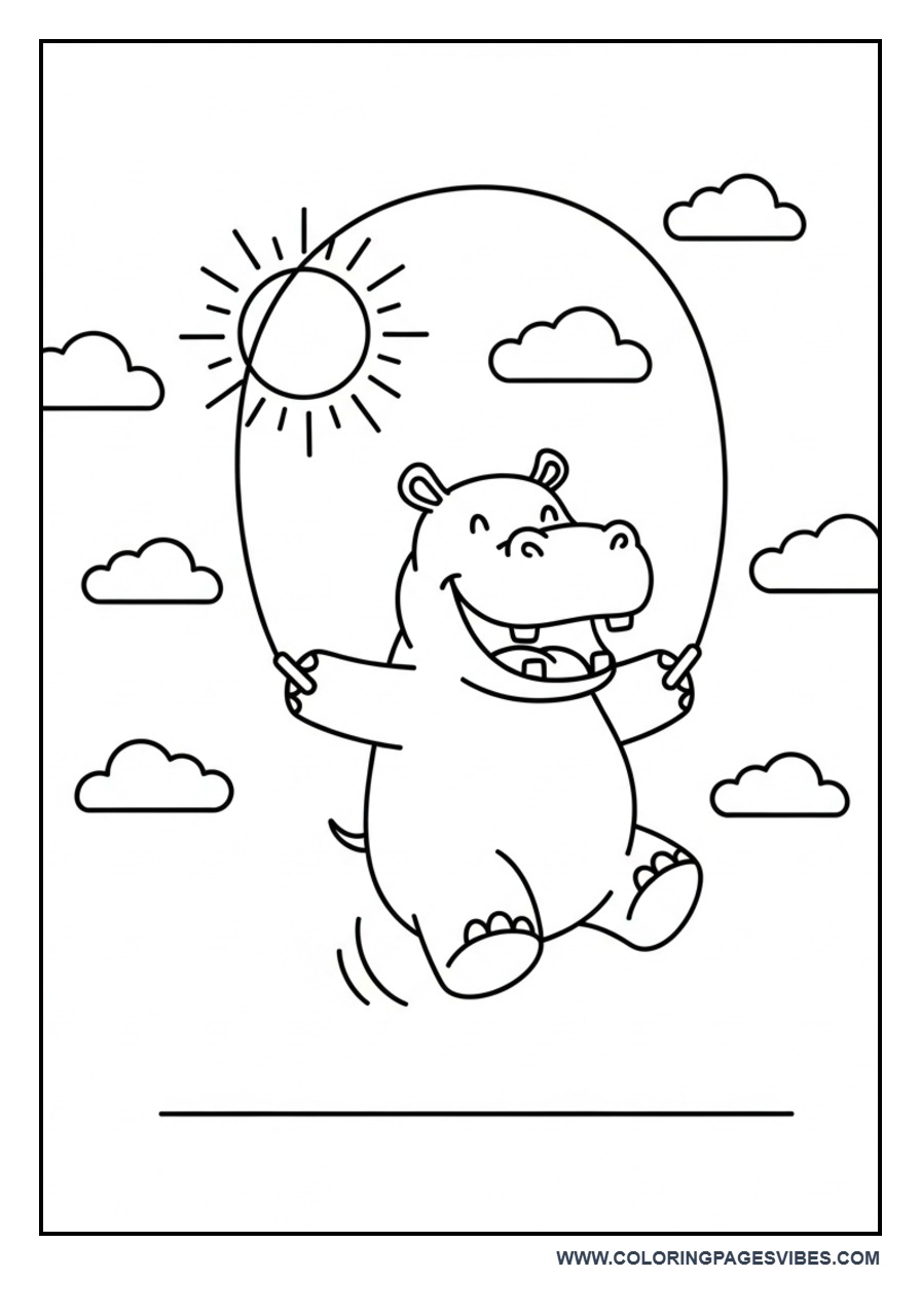 Hippo Jumping Rope