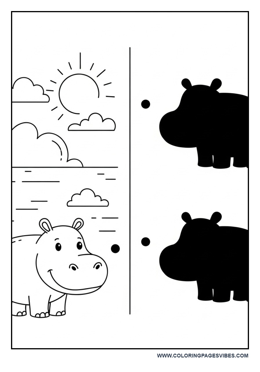 Match Shadow Hippo