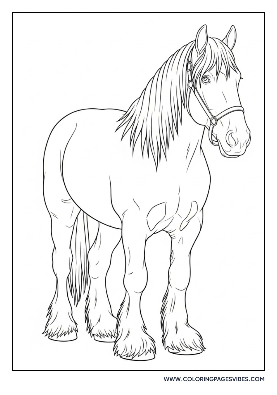 Clydesdale Heavy Horse